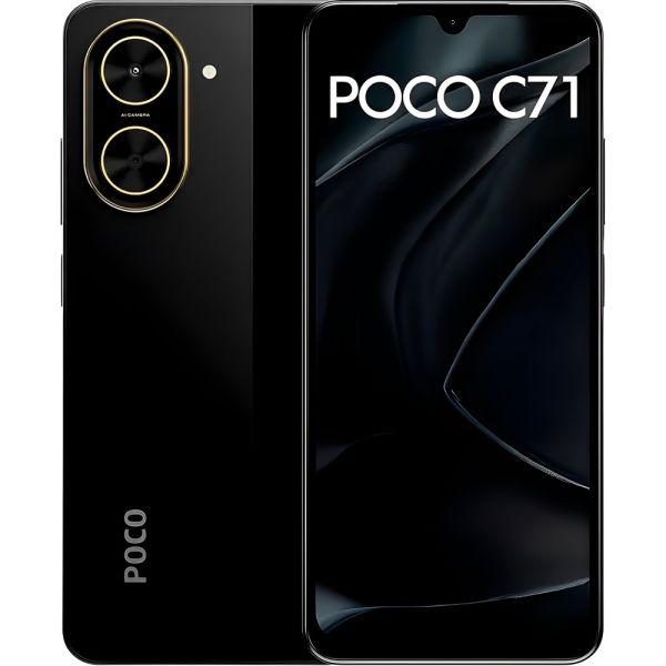 <strong>Xiaomi Poco C71 128GB/4GB RAM Black - PROMO 2X1</strong>