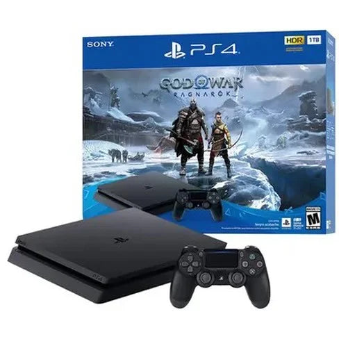 PlayStation 4 Slim 2215B 1TB + God of War Ragnarök