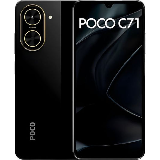 <strong>Xiaomi Poco C71 128GB/4GB RAM Black - PROMO 2X1</strong>
