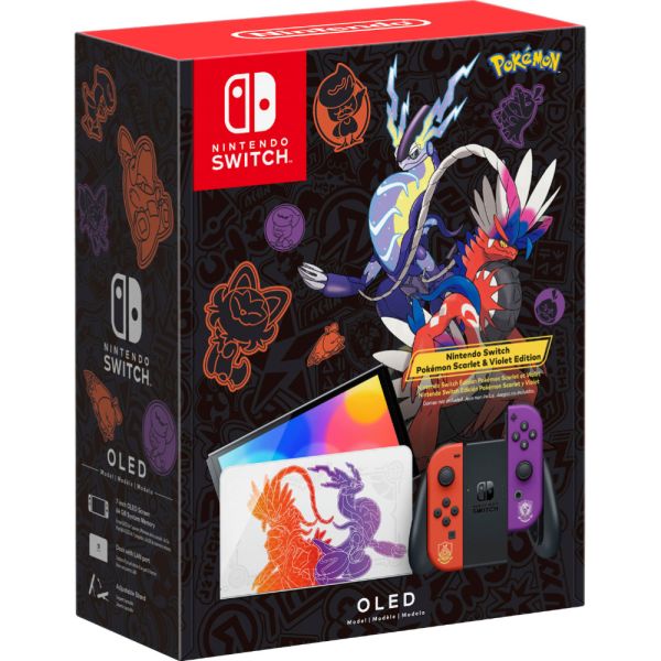 Nintendo Switch OLED 64GB - Pokémon Scarlet & Violet Edición Especial